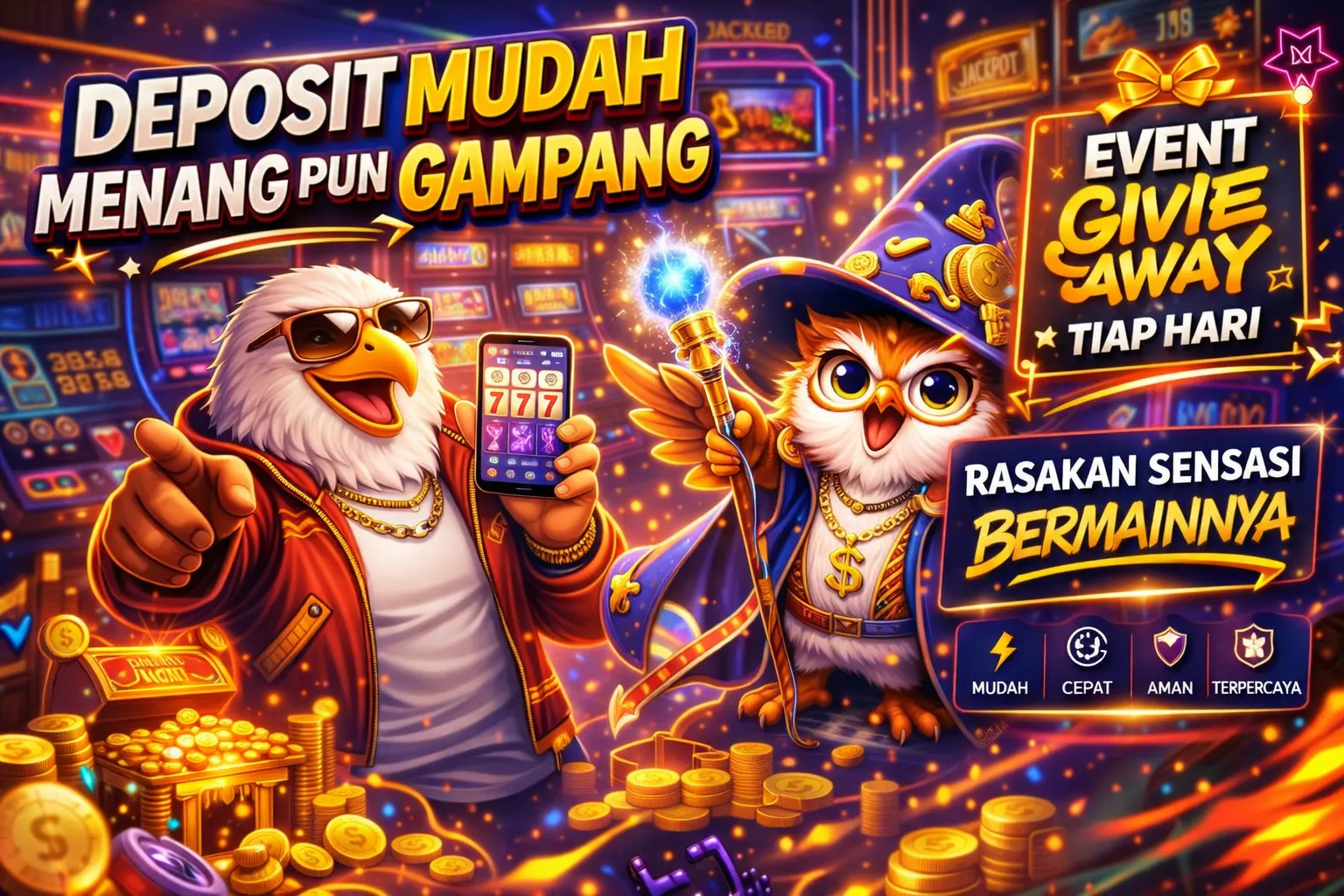 Galeri foto BORNEO138 • Momen Langka Gaming RPG Main Lebih Agresif! di Jakarta